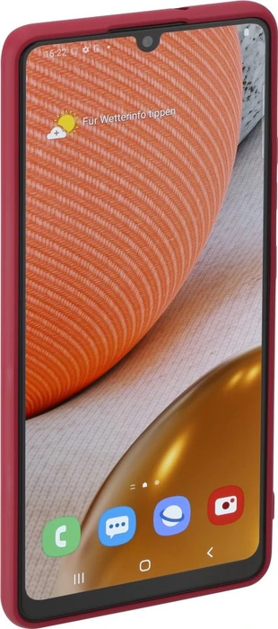 Hama Cover Finest Feel für Samsung Galaxy A42 5G rot