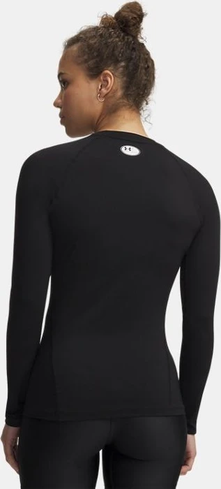 Under Armour HeatGear Armour Kompressionsshirt langarm ultimate black/white (Damen)