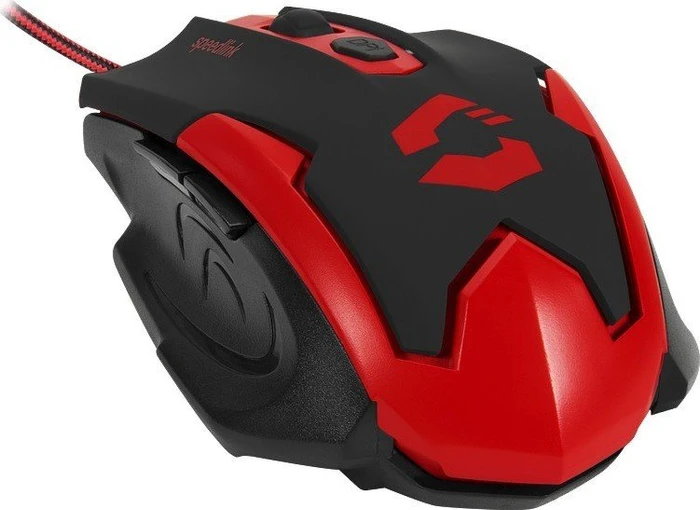 Speedlink Xito Gaming Mouse schwarz/rot, USB