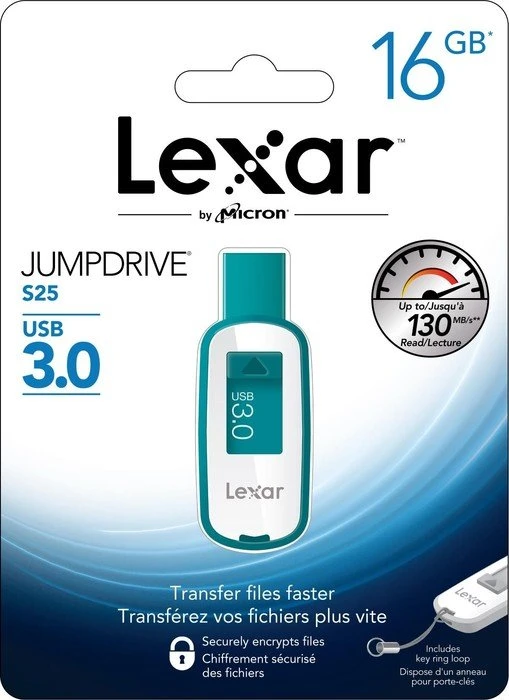 Lexar JumpDrive S25 16GB, USB-A, USB 3.2 Gen 1×1