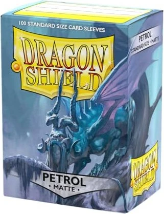 Dragon Shield Matte Sleeves Standard petrol, 100 Stück