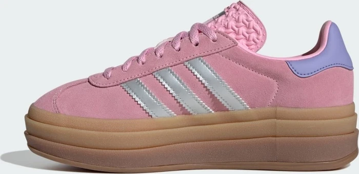 adidas Gazelle Bold true pink/silver metallic/light purple (Junior)