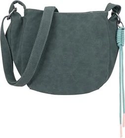 fritzi aus Preußen Sue02 Suede Umhängetasche soft grey blue
