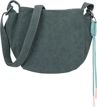 fritzi aus Preußen Sue02 Suede Umhängetasche soft grey blue