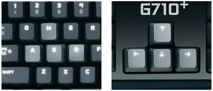 Logitech G710+, MX BROWN, USB, DE