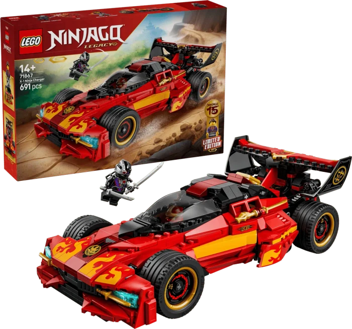 LEGO 71867 NINJAGO 15-jhriges Jubil. des X-1 Ninja Supercar (71867)