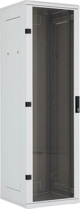 Triton RMA N 19" Standverteiler, 600x800 27HE, Sicherheitsglastür, IP20, grau, 900mm tief