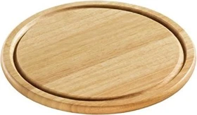 Zassenhaus Käse-/ Steakplatte Schneidbrett 25cm hell