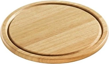 Zassenhaus Käse-/ Steakplatte Schneidbrett 25cm hell