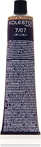 Wella Koleston Perfect Me+ Rich Naturals Haarfarbe 7/07 mittelblond natur-braun, 60ml