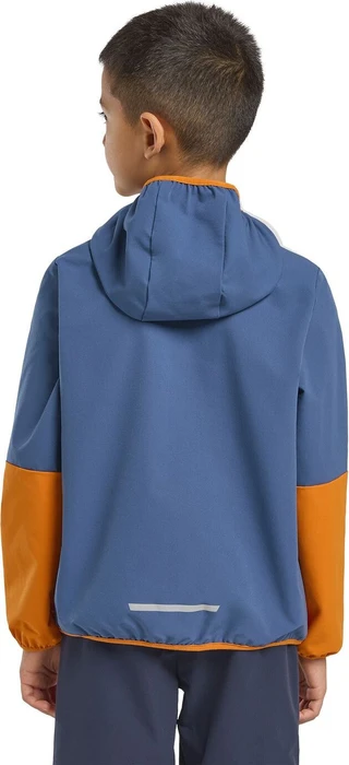 Jack Wolfskin Turbulence Hooded Funktionsjacke soft amber (Junior)