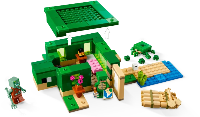 LEGO Minecraft - Das Schildkrötenstrandhaus