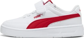 Puma Court Classic Clean puma white/for all time red (Junior)