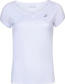 Babolat Play Cap Sleeve Top Tennis Funktionsshirt kurzarm weiß (Damen)