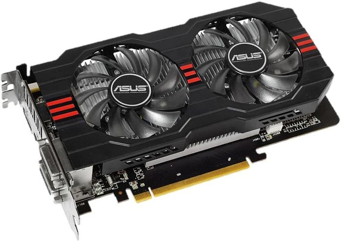 ASUS Radeon R7 250X, Radeon R7 250X, 2GB GDDR5, 2x DVI, HDMI, DP