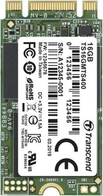 Transcend MTS400 SSD 16GB, M.2 2242 / B-M-Key / SATA 6Gb/s