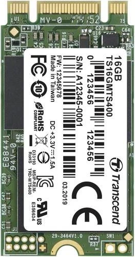 Transcend MTS400 SSD 16GB, M.2 2242 / B-M-Key / SATA 6Gb/s
