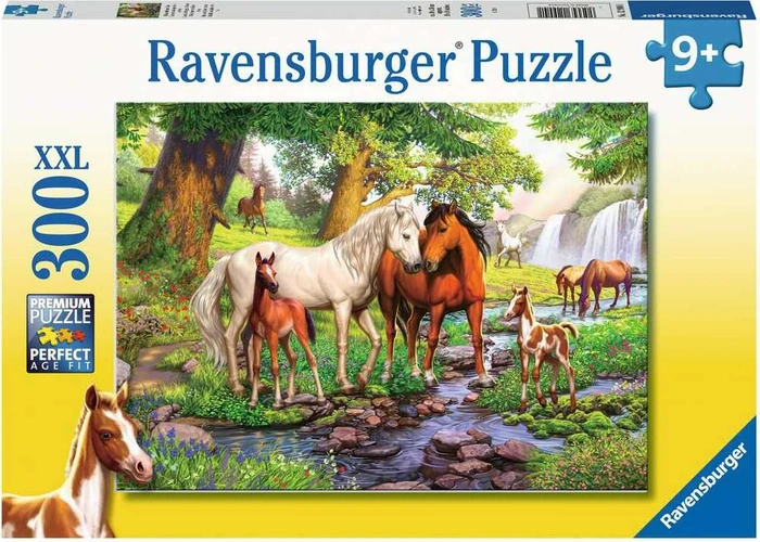Ravensburger Puzzle Wildpferde am Fluss