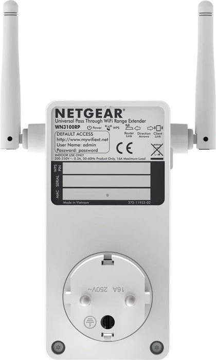 Netgear Wi-Fi Range Extender WN3100RP
