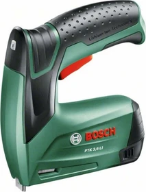 Bosch DIY PTK 3.6V Akku-Tacker/Nagler inkl. Werkzeugbox + Akku 1.5Ah