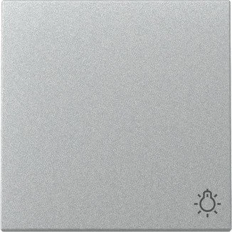 Gira Wippe mit Symbol Licht, Farbe Alu