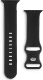 Hama Armband Fantastic Feel für Apple Watch (40mm/41mm/42mm) schwarz