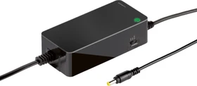 Vivanco Universal Netzteil für Notebooks und Netbooks, 2-Pin-Stecker mit Wechseladapter
