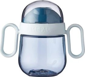 Mepal Mio Antitropf Trinklernbecher, 6+M, 200ml, deep blue