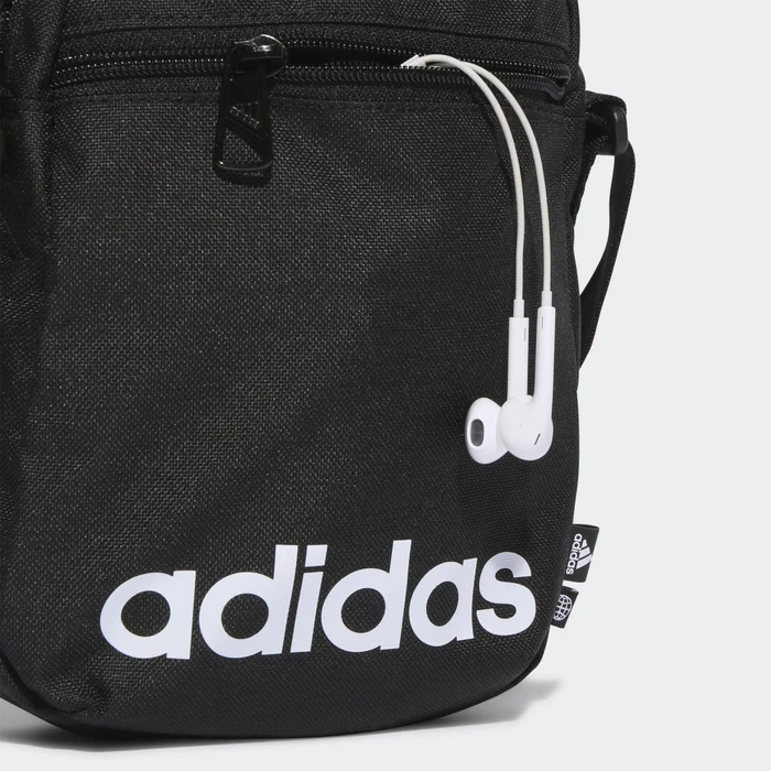 adidas Essentials Organizer Umhängetasche schwarz/weiß