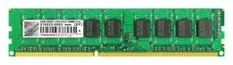 Transcend UDIMM 4GB, DDR3-1333, CL9-9-9, 2RX8, ECC