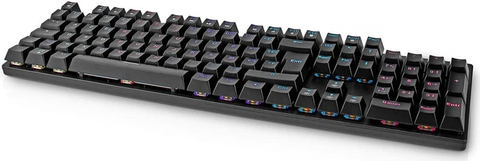 Nedis Wired Gaming Keyboard, schwarz, LEDs RGB, USB, FR