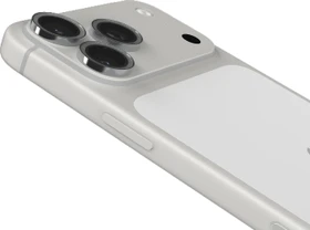 ZAGG invisibleSHIELD Glass Elite Camera Lens Rings für Apple iPhone 18 Pro/18 Pro Max silver glitter