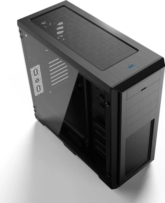 Phanteks Enthoo Pro Tempered Glass, schwarz, Glasfenster