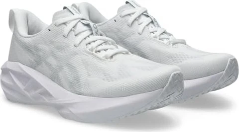 Asics Novablast 5 white/piedmont grey (Damen)