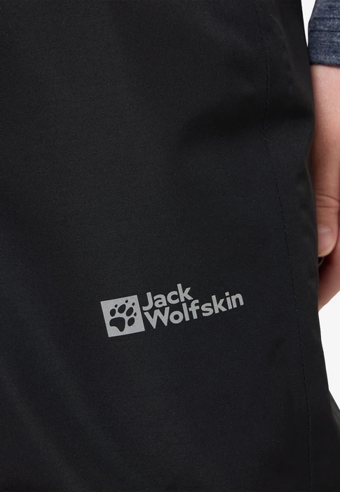 Jack Wolfskin Snowy Days Skihose lang schwarz (Junior)
