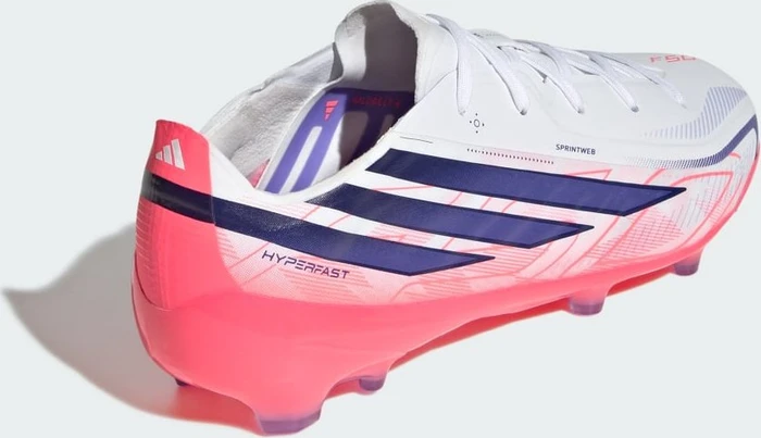 adidas F50 Hyperfast Elite FG cloud white/solar purple/solar turbo (Junior)