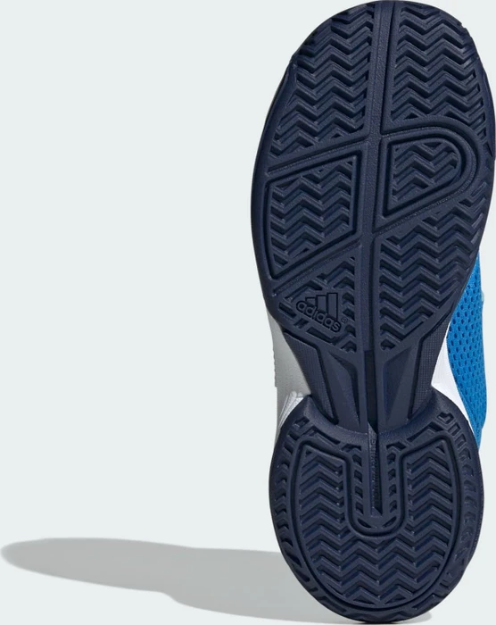 adidas Courtflash Hook-and-Loop lucid ray blue/cloud white/dark blue (Junior)