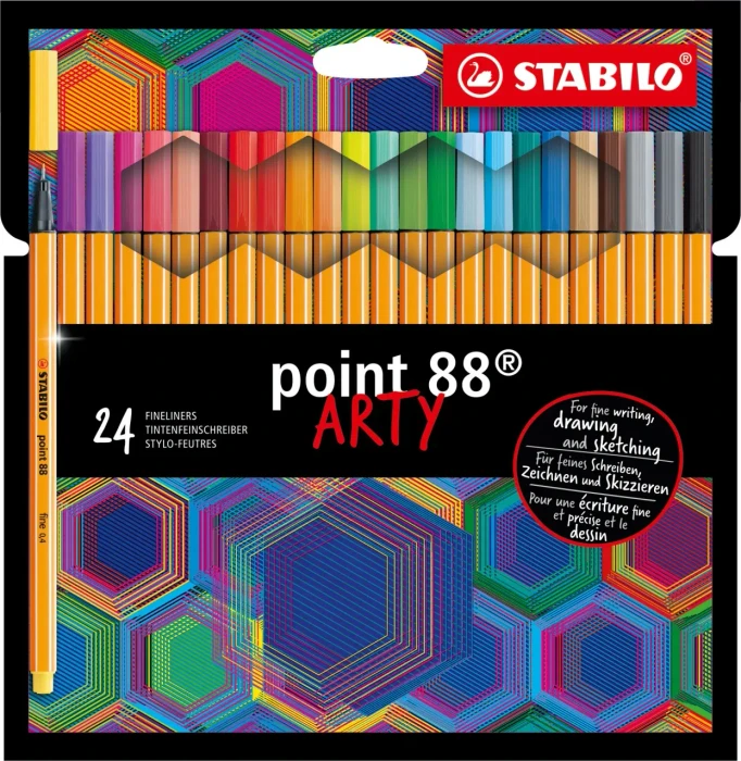 point 88 ARTY sortiert, 24er-Set