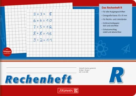 Brunnen Rechenheft, A5 quer, Lineatur R, blau, 16 Blatt