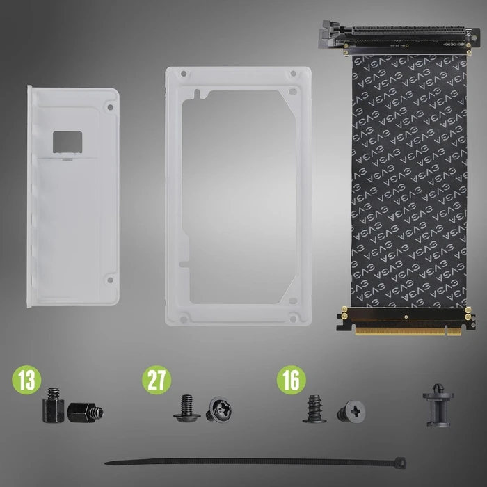 EVGA DG-77 weiß, Glasfenster