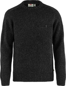 Fjällräven Lada Round Neck Strickpullover schwarz (Herren)