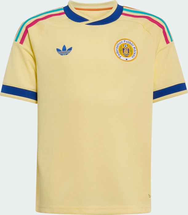 adidas FIFA WM 2026 Curacao Auswärtstrikot kurzarm almost yellow (Junior)