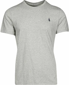 Ralph Lauren Custom Slim Fit T-Shirt kurzarm grau (Herren)
