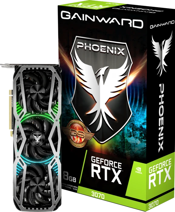 Gainward GeForce RTX 3070 Phoenix GS V1 (LHR), 8GB GDDR6, HDMI, 3x DP