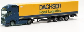 Herpa Volvo FH Gl. XL 2020 Kühlkoffer-Sattelzug Dachser (Bayern/Kempten)
