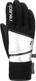 Reusch Tessa Stormbloxx Skihandschuhe black/shiny silver (Damen)