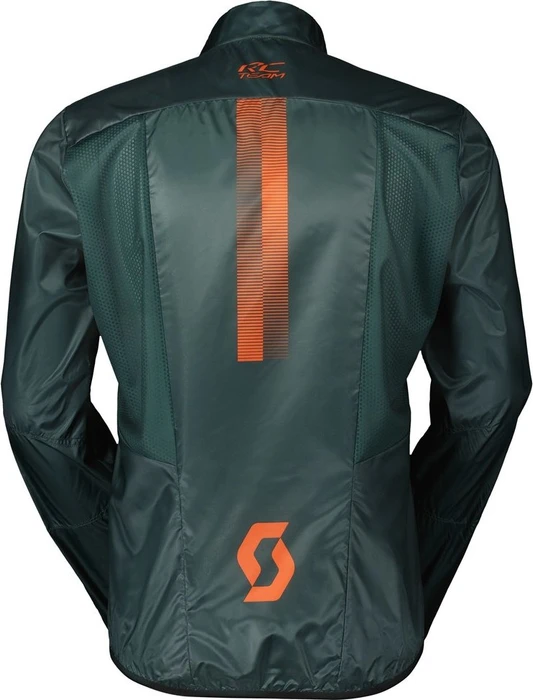 Scott RC Team WB Funktionsjacke aruba green/braze orange (Herren)