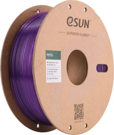 eSUN PETG, Translucent Purple, Spule, 1.75mm, 1.00kg