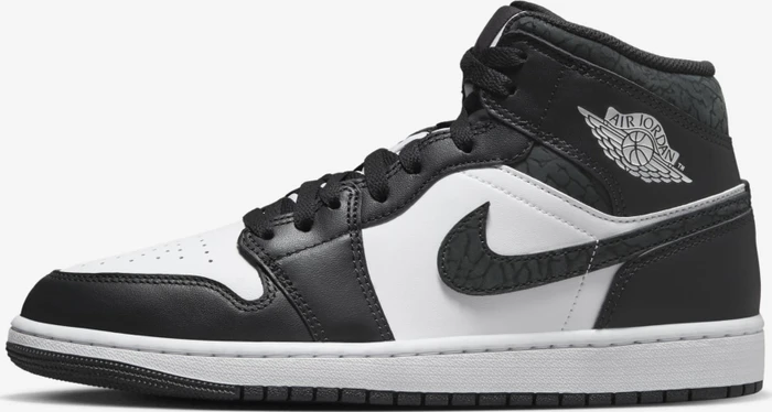 Nike Air Jordan 1 Mid SE off noir/white/black (Herren)