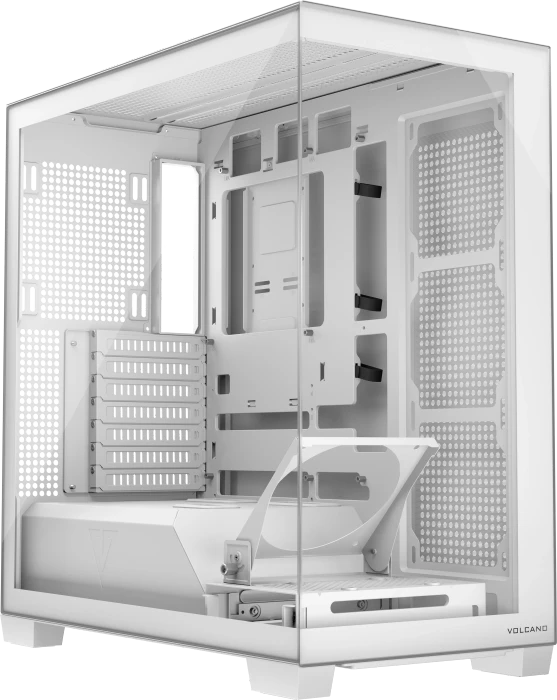 Modecom Volcano Stellar NF White, Glasfenster